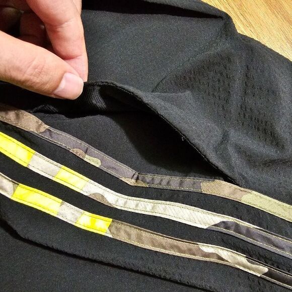 Adidas Originals Ryv Camo Shorts Sports Black GK5915 Men's Size Small S Belt - Picture 13 of 15